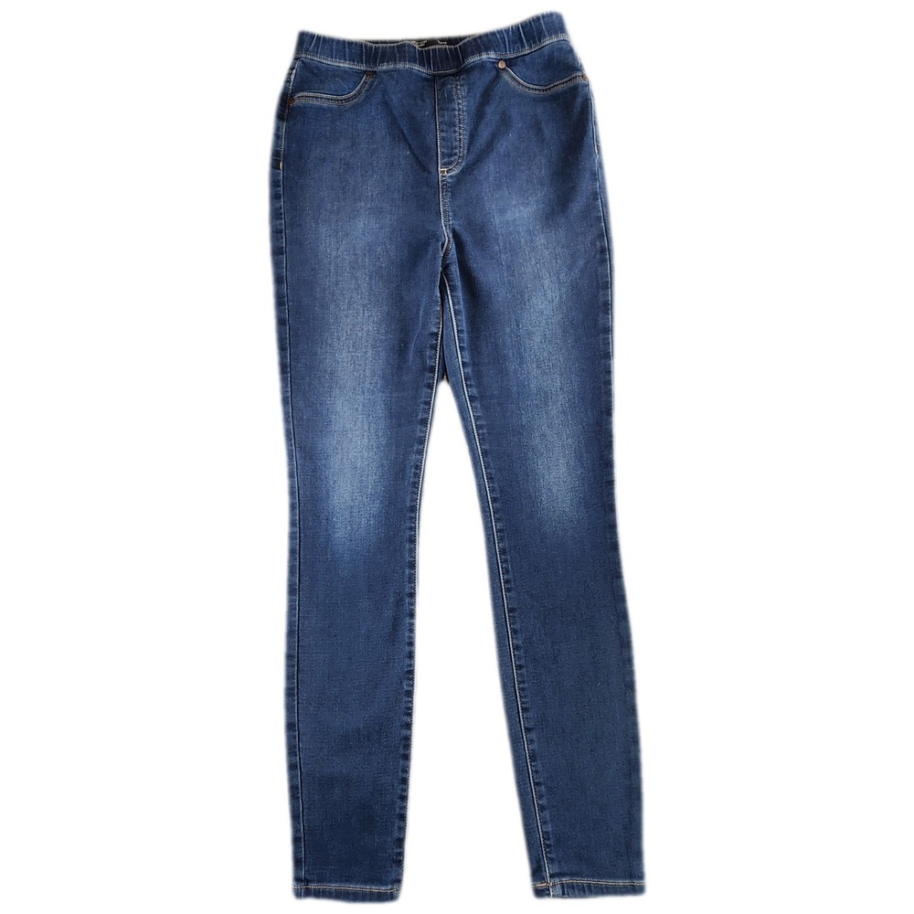 Simply Vera Vera Wang Womens Size M Blue Denim Jeans Leggings Jeggings